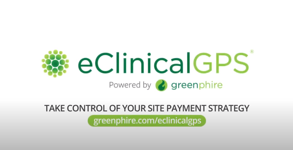eClinicalGPS Site Payment Solution