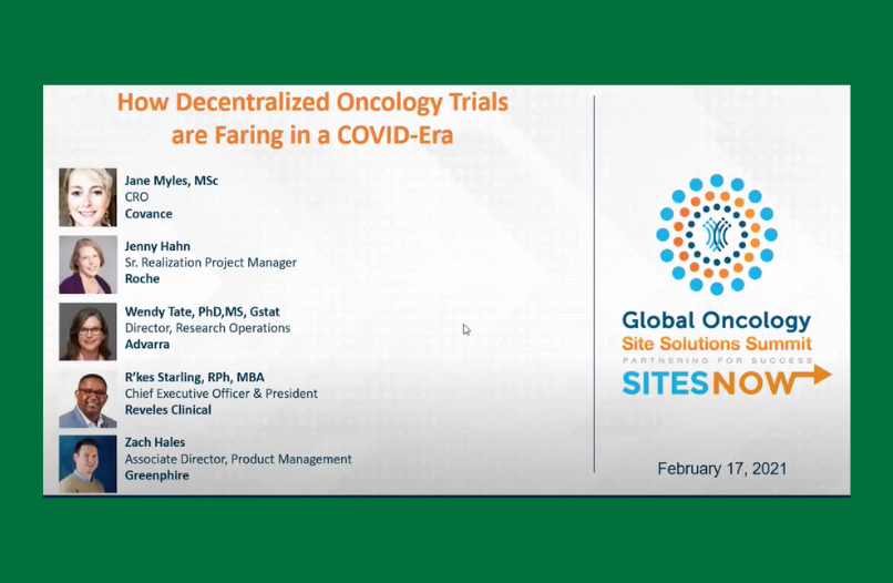SCRS Global Oncology Summit: How Decentralized Oncology Trials are Faring in a COVID-19 Era